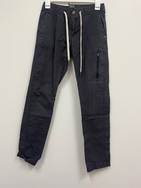 Vuori Black Jogger Ripstop  Pants with Contrast Drawstring size XS